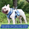 thumbnail image 1 of Conjunto de arnés para perros Bolsa de almacenamiento Arneses de camuflaje Chaleco para entrenamiento Caminar Viajes Mascotano Colco  Chaleco de arneses, 1 of 8