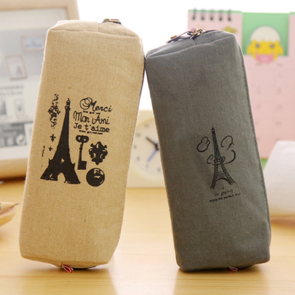 Burlap pencil case hotsell