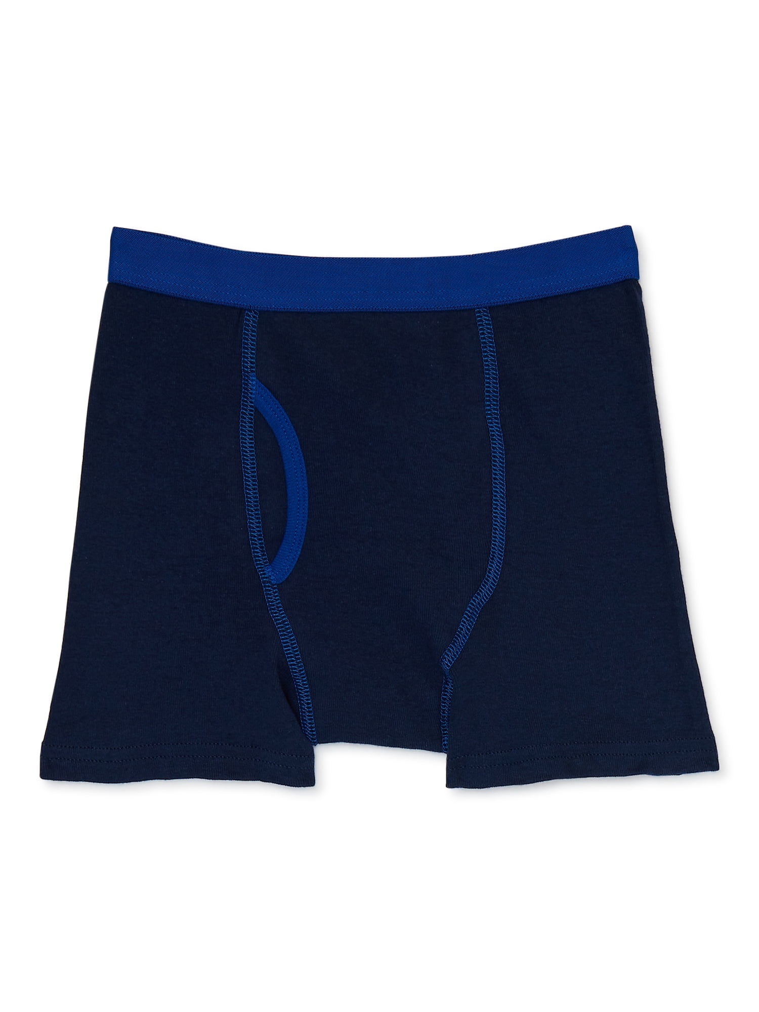 Wonder Nation Boys Underwear, Soft Cotton Boxer Briefs, 10-Pack, Sizes S-XXL & Husky
