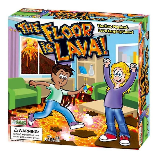 Juego de mesa HUOGUO Lava Jumping The Floor is Lava para niños/adultos