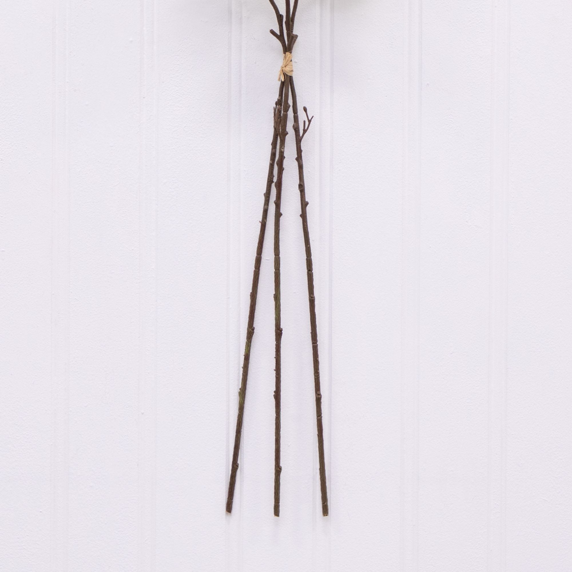 Better Homes & Gardens 29" Artificial Mixed Dried White Floral Stem Bundle, Set of 3