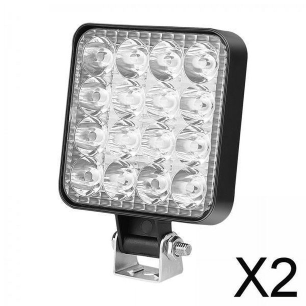 Luz de Trabajo LED de 12V, Luz de Camión, Disipación de Calor Más Rápida, Luz de Conducción Antiniebla, Luz de Trabajo de Punto Súper Brillante, Luz piezas