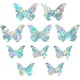 thumbnail image 1 of Decoración de ventana de mariposa con prisma arcoíris, 10 pegatinas estáticas de vidrio arcoíris, decoración de ventana anticolisión, vidrio de unión electrostática prisma, utilizado para evitar que l, 1 of 5