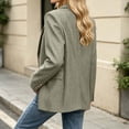 thumbnail image 4 of Luivaraty Blazer for Women Plus Size Business Office Outfits Dressy Casual Double Breasted Buttons Pocket Work Jackets, S-3XL, 4 of 6