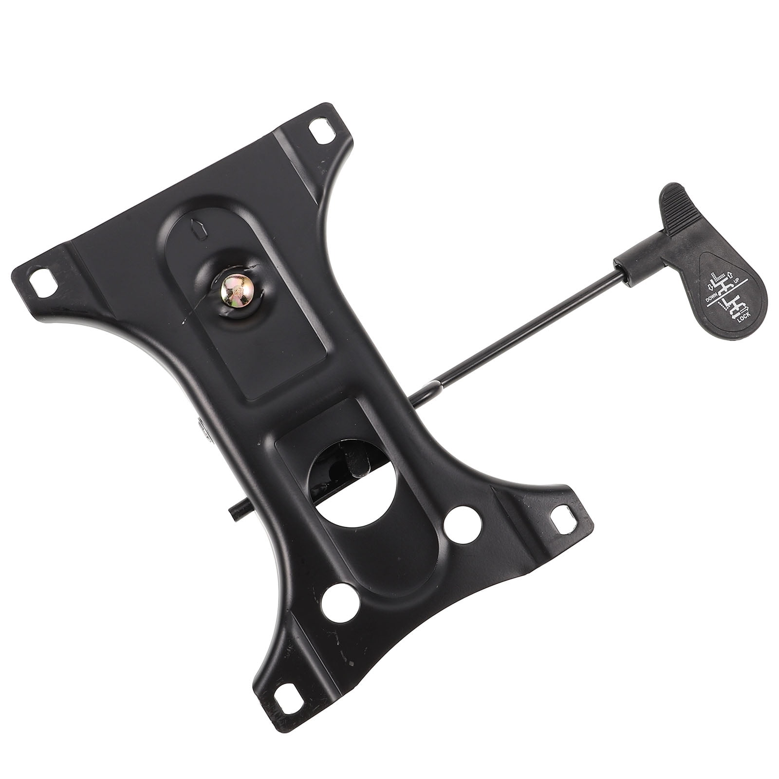 nuolux portable black metal swivel product