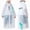 b7-Clear, variant on Kids Rain Coats for Girls Cute Transparent Rainwear Raincoat Waterpoof Hooded Rain Jacket with Zipper Children's Raincoat Boys Size 10-12 Years,Pink