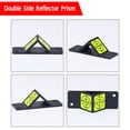 thumbnail image 3 of Double Side Reflector Prism, ABS Housing 45 Degree Angle Optical Glass Total Station Prism  For Tunnel Road Bridge Building, 3 of 8