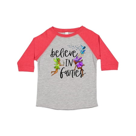 

Inktastic Believe in Fairies Gift Toddler Boy or Toddler Girl T-Shirt