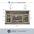 thumbnail image 5 of BELLEZE TV Stand Media Entertainment Center - Astorga (Ashland Pine), 5 of 7