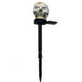 thumbnail image 3 of Halloween Skull Pathway Lights, Waterproof & Solar Powered Skull Stake Lights for Halloween Decorations Outdoor Garden Yard Pathway Decor, 1 Pack, 3 of 5