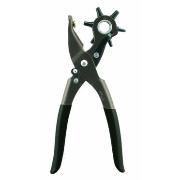 General Tools 72 Revolving Punch Plier, Convenient Spring Tension, Plated Steel, Each