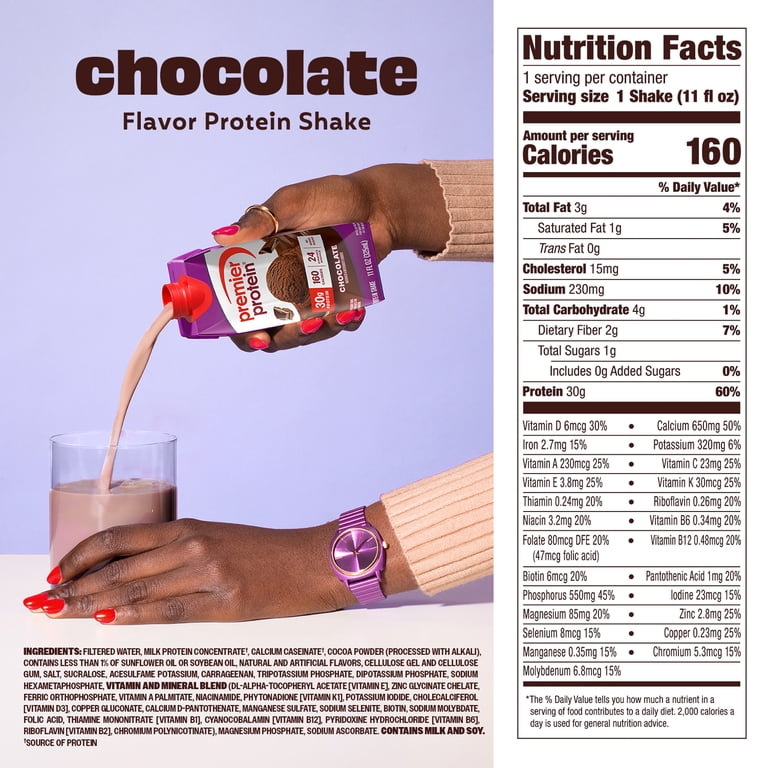 Premier Protein, Protein Shake, 30g Protein, 11 Fl Oz - Walmart.com