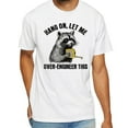 thumbnail image 2 of Raccoon Hang On Let Me Over‑Engineer This T‑Shirt - Funny Engineer Meme Tee, 2 of 5