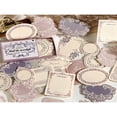 thumbnail image 1 of LNGOOR A Box Of 30 Pieces Simple Creative Relief Printing Sticky Note Material Paper  DIY Decoration Collage Handicraft Material  Personalized Scrapbook School Stationery, 1 of 7