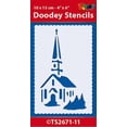 thumbnail image 1 of Stencil 10x15 cm Church, 1 of 1