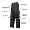 thumbnail image 3 of Rothco Deluxe EMT (Emergency Medical Technician) Paramedic Pants,Black,44, 3 of 4