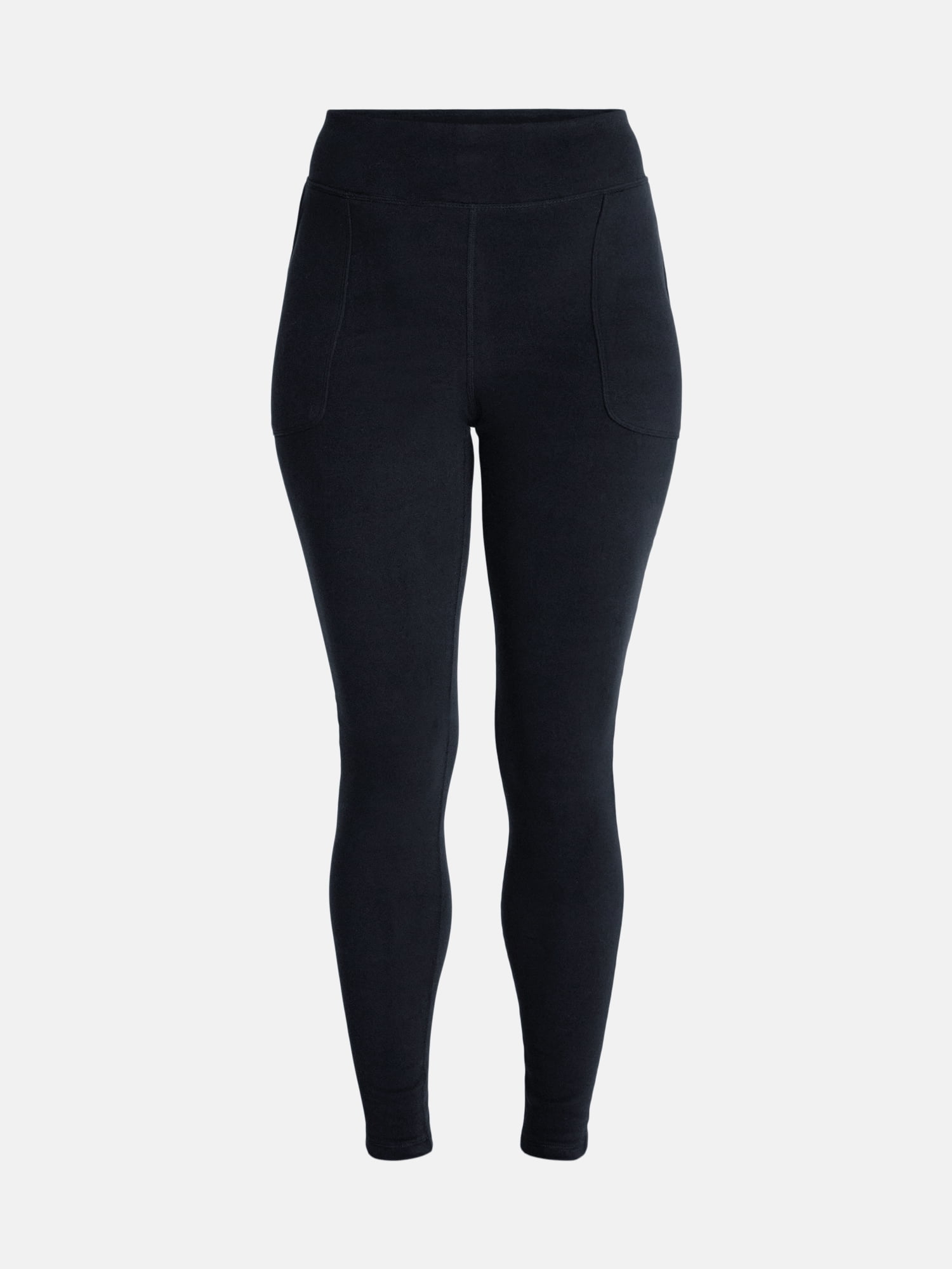 ClimateRight by Cuddl Duds Women’s Warmest Therma Suede High Rise Thermal Base Layer Legging, Sizes XS to 4X