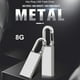 thumbnail image 4 of Metal USB 2.0 Flash Drive 8GB/16GB/32GB/64GB/128GB Llavero U Stick Pendrives, 4 of 7