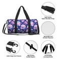 thumbnail image 6 of Fotbe colorful Skull mushroom rainbow Pattern Foldable Sports Gym Bag with Wet Dry Pocket, Ultralight Travel Bag, Large Capacity Duffel Bag, Splash Proof Carry on Bag, Overnight Bag, Weekender Bag, 6 of 8
