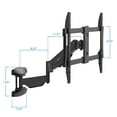 thumbnail image 6 of Mount-It! Pull Down TV Mount, Drop Down Wall Mount with Gas Spring Arm, Height-Adjustable TV Mount for 37-80 Inch TVs, Full Motion Swivel Tilt Bracket for Fireplace, Fits VESA 600x400, Up to 88 lbs, 6 of 11