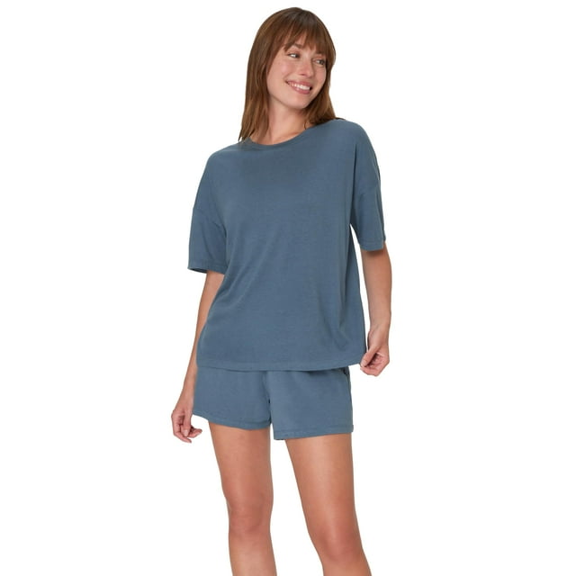 Conjunto de ropa interior Hanes Originals Stargazer Grey Large para mujer