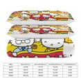 thumbnail image 2 of Hello Kitty 3-Piece Comforter Set for Bedroom, Hello Kitty Bedding Set for Kids Adults, Soft Microfiber Duvet Cover Set with Zipper Closure, 1 Duvet Cover + 2 Pillow Covers, 2 of 8