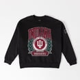 thumbnail image 5 of Women's Gameday Couture Black Indiana Hoosiers Oversized Victory Lane Black Label Premium Fleece Sweatshirt, 5 of 5