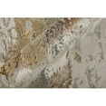 thumbnail image 5 of Feizy Aura Modern Abstract, Ivory/Gold/Brown, 12' x 18' Area Rug, Easy Care Stain Resistant Fade Resistant, Area Rug for Living Room and Bedroom, 5 of 9