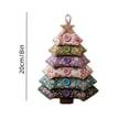 thumbnail image 3 of Layered Fabric Tree Ornament DIY Sewing Kit with Button & Hanging，8 Inch Christmas Tree Handmade Decor for Beginner Friendly Gift, 3 of 8