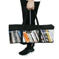 thumbnail image 4 of Bolsa de Libro de Gran Capacidad, Bolsa de Almacenamiente de Póster Grande, Transparente Que Transporta El Tipo de Cremallera Duradera para Maestros Colección de Libros de, 4 of 7