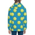 thumbnail image 6 of Sikiie Ball Tennis Zip Up Hoodie Teenage, hoodies for Teenage, Zipper Sweatshirt Jacket for Daily, Traveling-Medium, 6 of 6