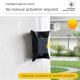 thumbnail image 3 of Solar Body Sensing LED Wall Lamp Family Decoration Light Wall Patio Aisle Patio Exterior Wall Lamp, 3 of 5