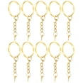 thumbnail image 3 of Key Ring, Alloy Key Chain Diy Accessory Excellent Alloy Material  For Fashion Accessories For Girlfriend Gift For Love Gift For Girls Accessories Silver,Gold, 3 of 8