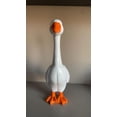 thumbnail image 2 of Porch Goose Statue, White Goose Figurine for Indoor Outdoor Decor, Garden Sculptures & Statues for Front Porch Patio Yard, 2 of 10