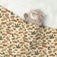 thumbnail image 2 of Yiaed Set With Peanut Print Dog Blankets-Cat Blanket Washable for Couch Protection,Puppy Blanket, Soft Plush Reversible Throw Furniture Protector-, 2 of 8