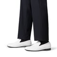 thumbnail image 5 of Bruno Marc Men's Dress Loafers Velvet Tuxedo Slip-on Shoes Wedding Party Red Bottom for Male, 5 of 7