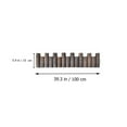 thumbnail image 2 of IFANLANDOR Log Shape Garden Fencing Brown 1Set, 2 of 7