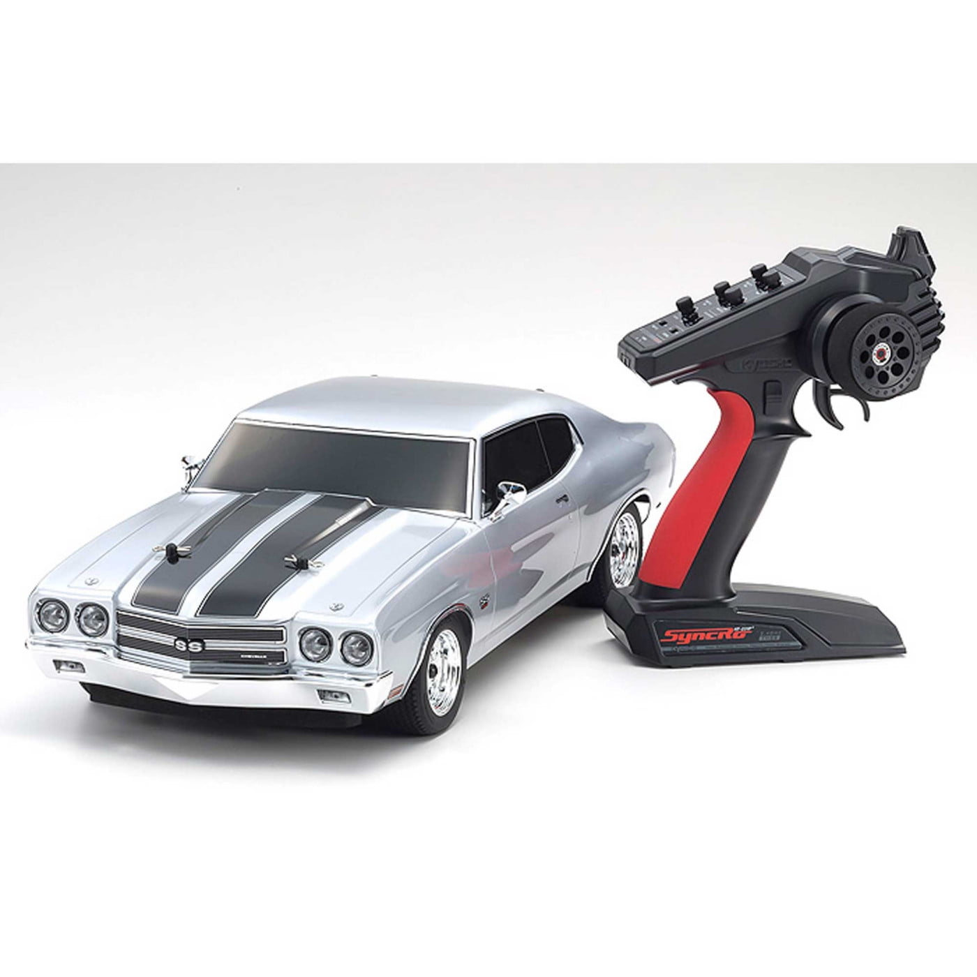Kyosho 1/10 Fazer Mk2 Chevelle 4WD Brushed RTR, Silver, KYO34416T1 - Walmart.com