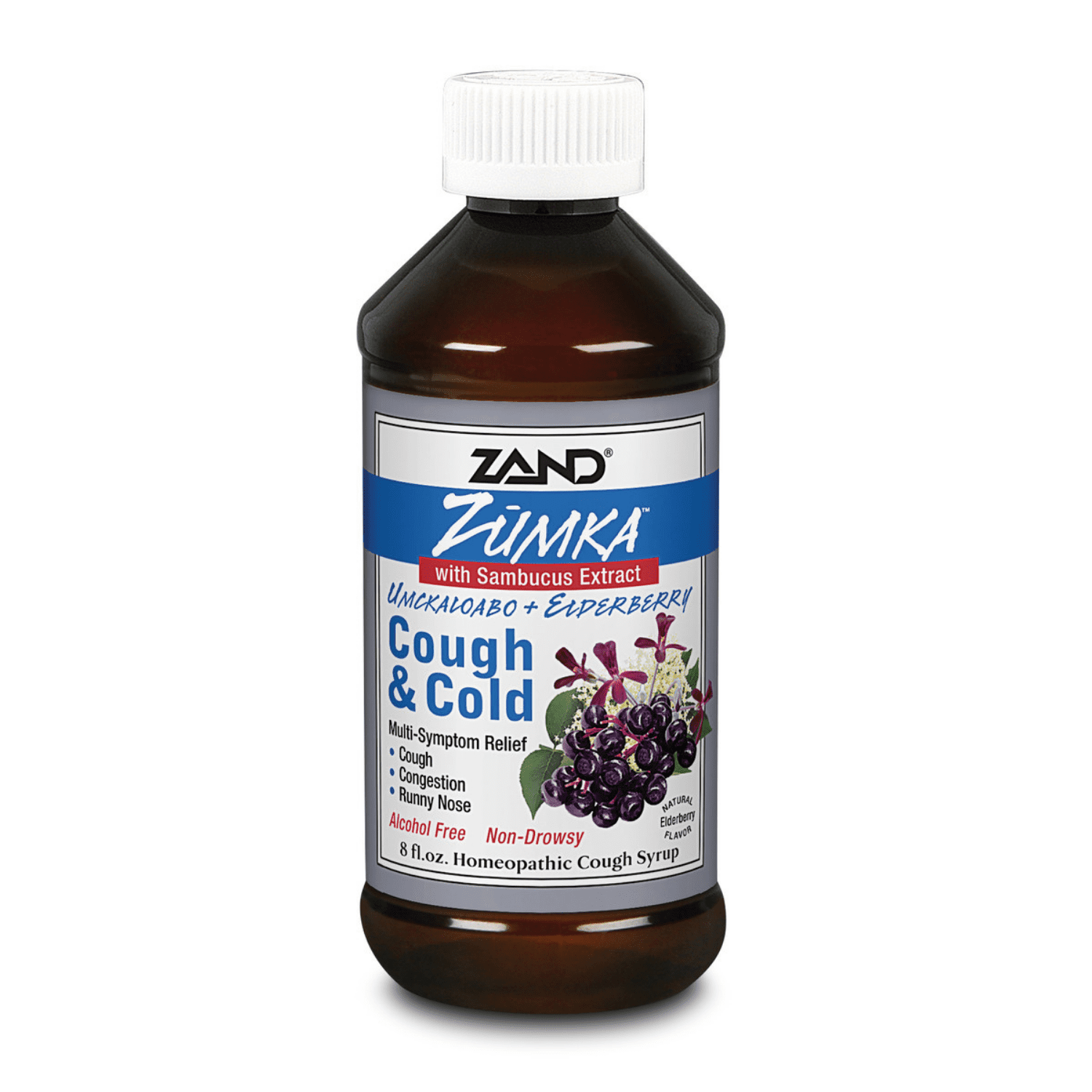 Zand Zumka Elderberry Cough Syrup 8oz