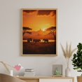 thumbnail image 6 of Diamond Art Kit for Adults, African Sunset Elephants Landscape Diamond Painting for Adults Beginners, 5D DIY Diamond Art Painting Kits, Colorful Diamond Painting Craft for Home Decor 12x16, 6 of 7
