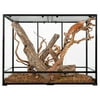 REPTI-ZOO Reptile Glass Terrarium, 48" x 18" x 36" Sliding Doors Reptile Terrarium, 135 Gallon
