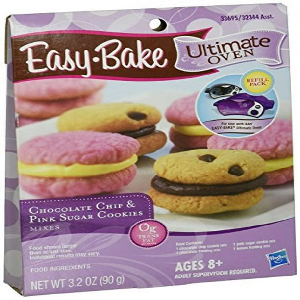 EasyBake Ultimate Oven Chocolate Chip and Pink Sugar Cookies Refill