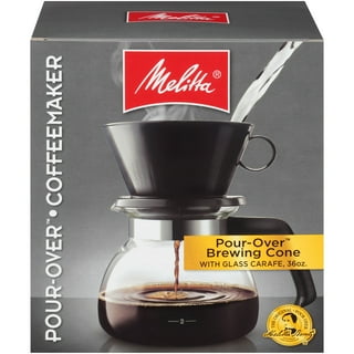 Melitta 64007 Ready Set Joe Single Cup Coffee Brewer, Black