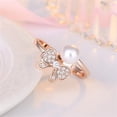 thumbnail image 3 of Xihbxyly Anillo de Circonita Cúbica, Diseño de Aleación Ajustable, Elegante Función de Giro, Ajuste Cómodo, Regalo Significativo para Cualquier Ocasión, Perfecto para Hombres y Mujeres, Declaración d, 3 of 3