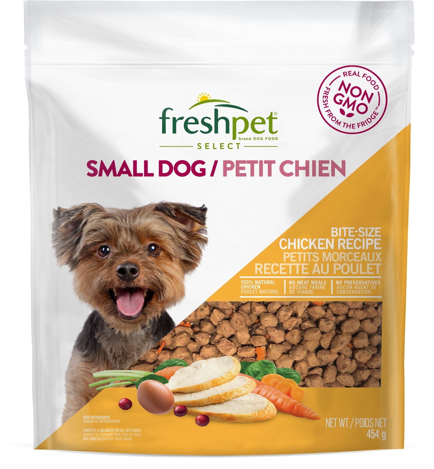 Fresh Select Freshpet Select Grain Free Small Dog Tender Chicken Recipe - Walmart.ca