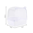 thumbnail image 2 of Covered bird bath Semi-circular shape - 13 13 13.5 cm, 2 of 5