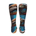 thumbnail image 6 of Naloa Realistic Turtle High Stockings Women Thigh High Stockings Over Knee Long Stockings-One Size, 6 of 8