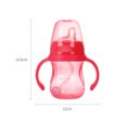 thumbnail image 6 of rygai 180ML Baby Water Cup Anti choking Dustproof Good Sealing Built in Ball with Handle Drink Water Anti leakage Rounded Handle Kids Bottle Sippy Cup for Daily Use Green, 6 of 8