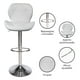 thumbnail image 4 of Set De 2 Bancos De Cocina Mostrador Barra Silla Taburete Comedor Respaldo Alto Altura Regulable y Función Giratoria 360°, 4 of 7