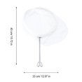 thumbnail image 3 of 22Set Soybean Milk Filter Bag for Juice Straining Bags Reusable with Ring White Stainless Steel, 3 of 4